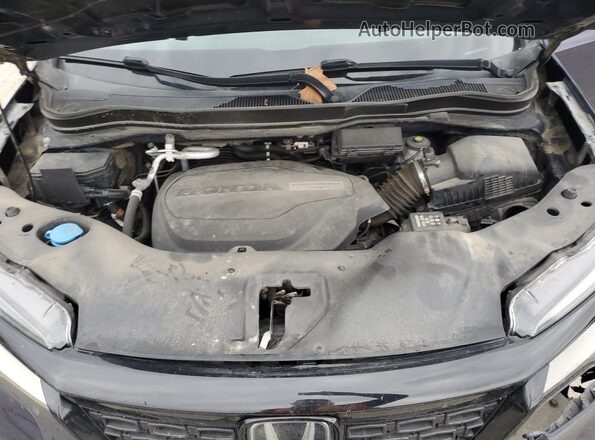 5FNYF8H0XKB026985 2019 HONDA PASSPORT Blue Շարժիչի բաժամունքի տեսք