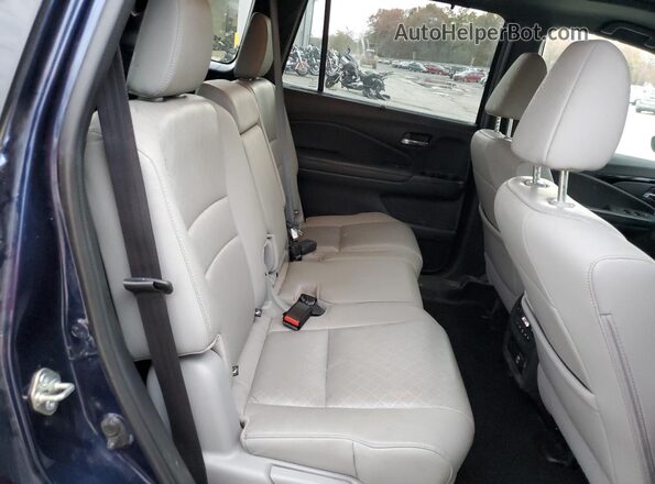 5FNYF8H0XKB026985 2019 HONDA PASSPORT Blue Սալոնի հետևի տեսք