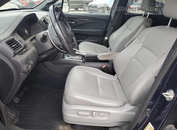 5FNYF8H0XKB026985 2019 HONDA PASSPORT Blue Սալոնի դիմացի տեսք