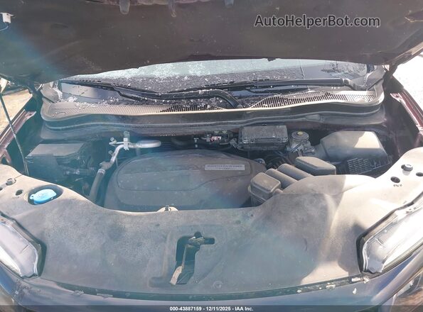 5FNYF8H27LB012738 2020 HONDA PASSPORT Темно-бордовый Вид сзади