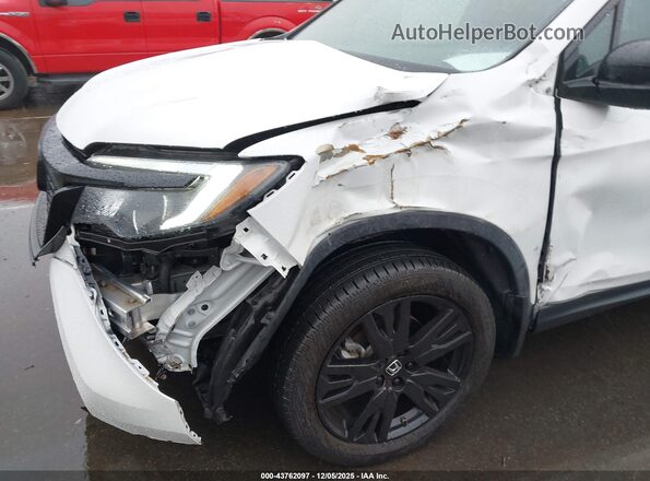 5FNYF8H27MB001885 2021 HONDA PASSPORT White Դիմացի տեսք