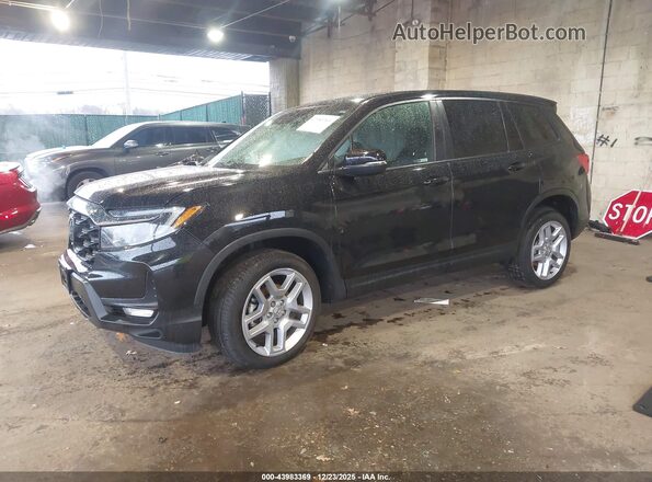 5FNYF8H52RB012360 2024 HONDA PASSPORT Черный Передняя левая четверть