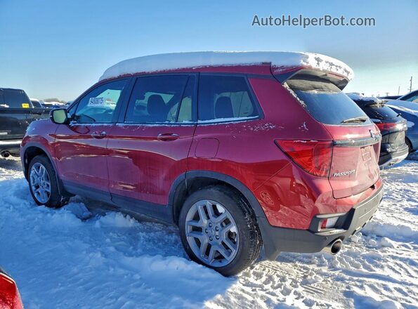 5FNYF8H52SB005012 2025 HONDA PASSPORT Red Tył lewy