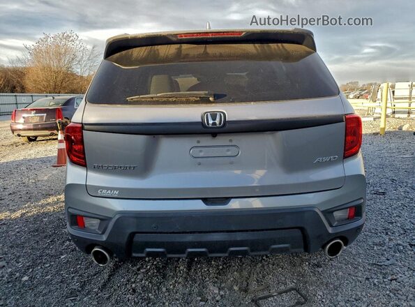 5FNYF8H53NB022406 2022 HONDA PASSPORT Серый Вид сзади