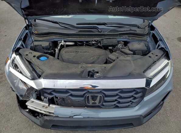 5FNYF8H53PB010923 2023 HONDA PASSPORT Синий Вид подкапотного пространства