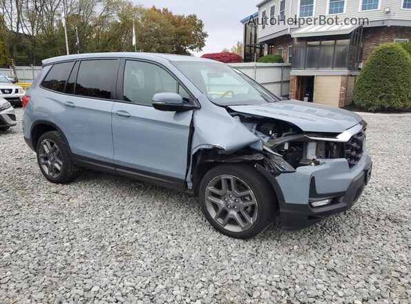 5FNYF8H56PB035007 2023 HONDA PASSPORT Blue Առջևի աջ