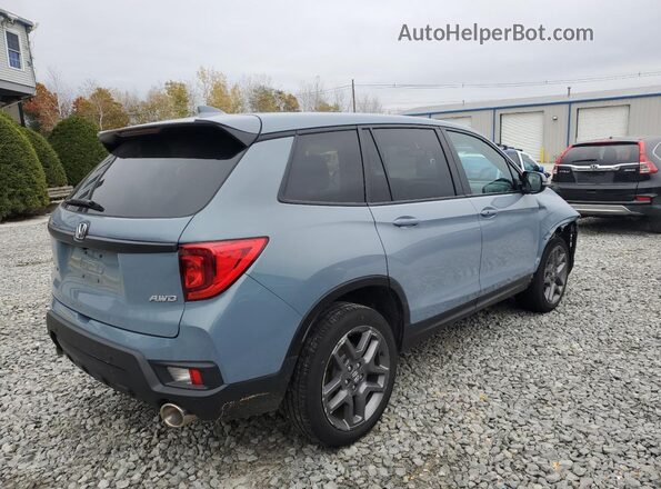 5FNYF8H56PB035007 2023 HONDA PASSPORT Blue Հետևի աջ