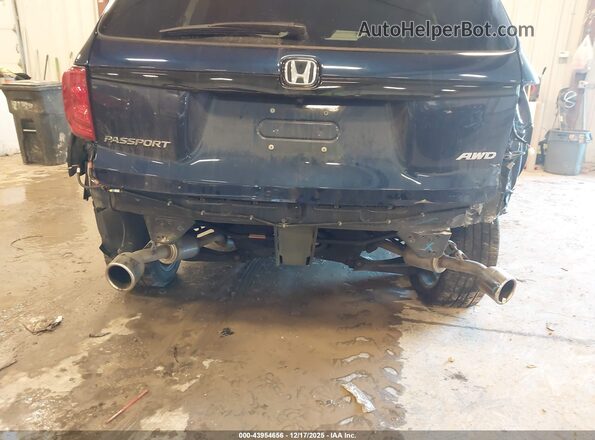 5FNYF8H56RB005539 2024 HONDA PASSPORT Blue Widok z przodu