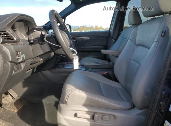 5FNYF8H57LB017934 2020 HONDA PASSPORT Blue Vista interior delantera