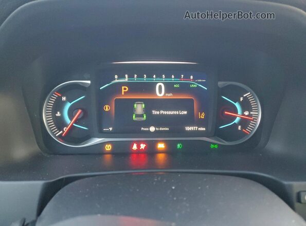 5FNYF8H59LB008121 2020 HONDA PASSPORT Gray ხელსაწყოთა პანელის ხედი