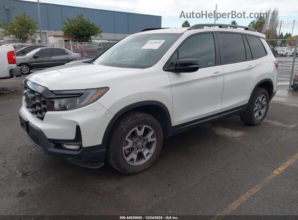 5FNYF8H61PB040494 2023 HONDA PASSPORT Белый Передняя левая четверть