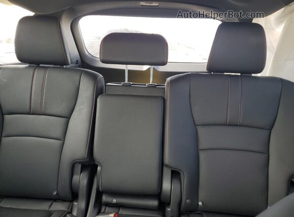 5FNYF8H62PB034297 2023 HONDA PASSPORT Gray Rear seats view