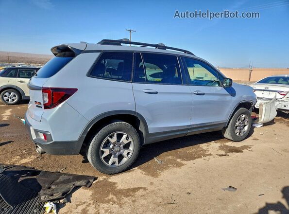 5FNYF8H64NB028692 2022 HONDA PASSPORT Синий Задняя правая четверть