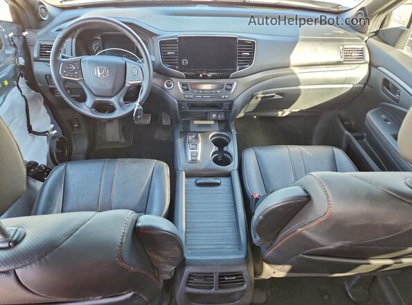 5FNYF8H64NB028692 2022 HONDA PASSPORT Синий Вид панели приборов