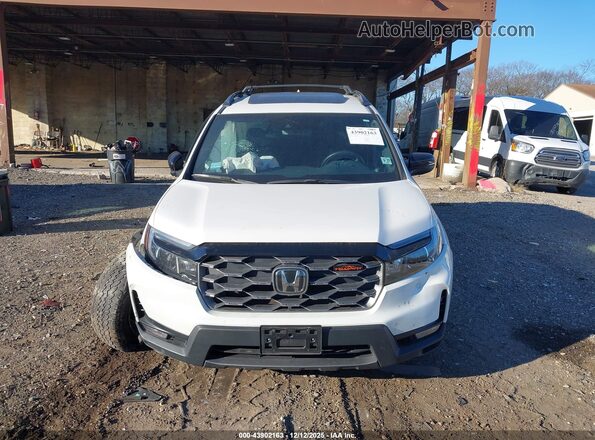 5FNYF8H64RB021702 2024 HONDA PASSPORT White Вид щитка приладів