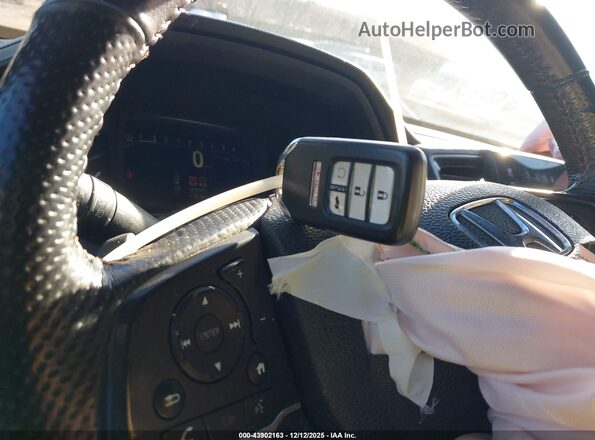 5FNYF8H64RB021702 2024 HONDA PASSPORT White Вид панелі приладів