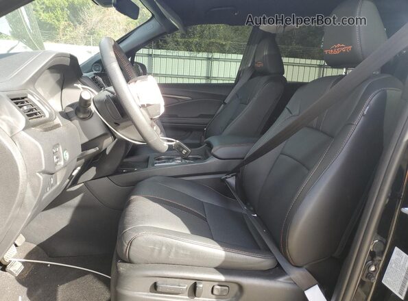 5FNYF8H64SB011936 2025 HONDA PASSPORT Black წინა სალონის ხედი