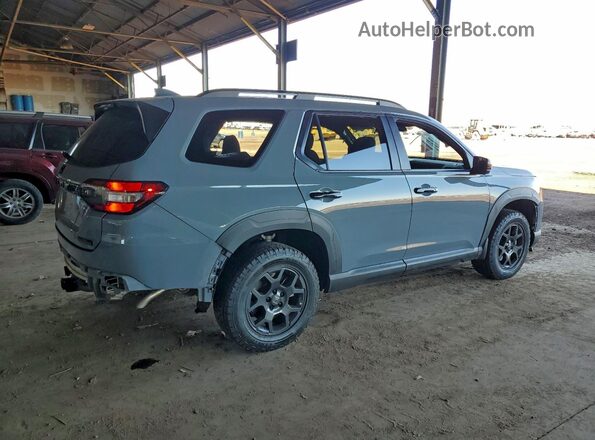 5FNYG1H65PB012489 2023 HONDA PILOT Blue Задня права чверть