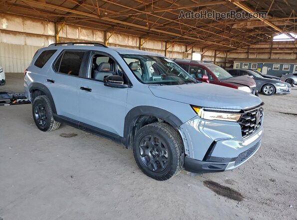 5FNYG1H65PB012489 2023 HONDA PILOT Blue Передня права чверть