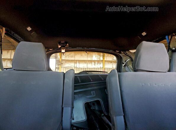 5FNYG1H65PB012489 2023 HONDA PILOT Blue Вид задніх сидінь