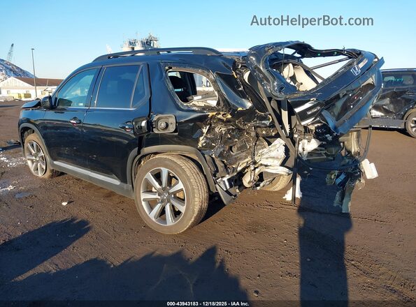 5FNYG1H80PB043604 2023 HONDA PILOT Black Rear left