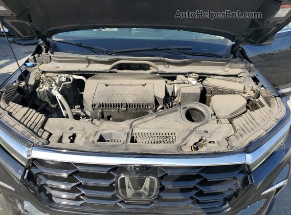 5FNYG1H84PB040186 2023 HONDA PILOT Черный Вид подкапотного пространства