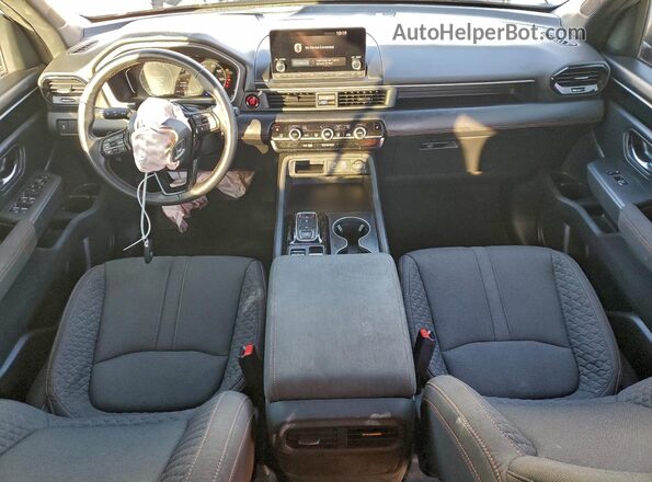 5FNYG2H31PB014140 2023 HONDA PILOT White Вид панелі приладів