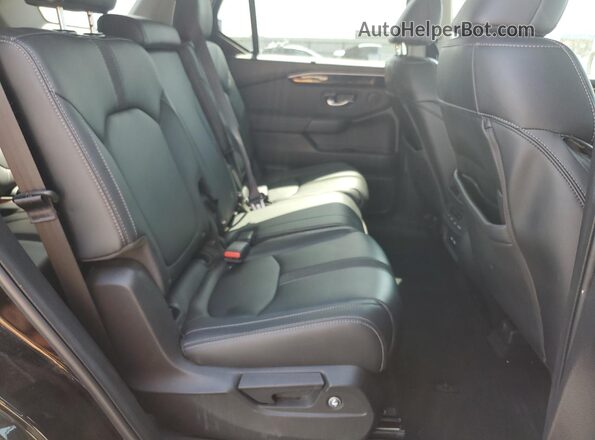 5FNYG2H45PB012268 2023 HONDA PILOT Black Widok wnętrza z tyłu