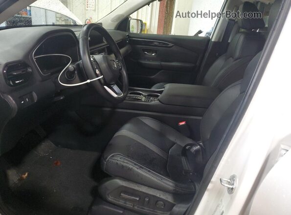 5FNYG2H71SB021424 2025 HONDA PILOT White Widok wnętrza z przodu
