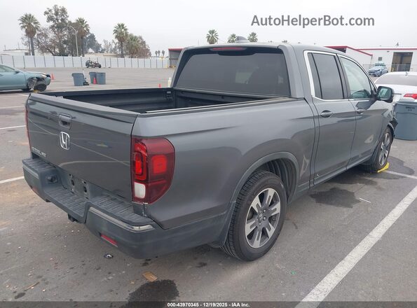 5FPYK2F62JB002153 2018 HONDA RIDGELINE Gray 