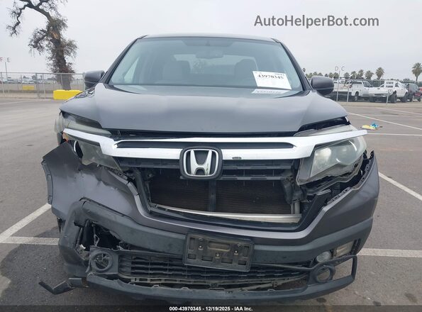 5FPYK2F62JB002153 2018 HONDA RIDGELINE Gray 