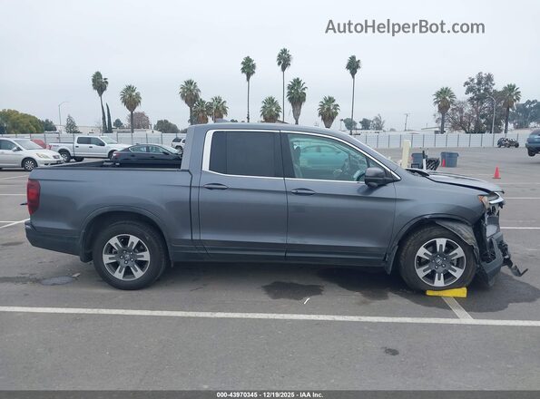 5FPYK2F62JB002153 2018 HONDA RIDGELINE Gray 