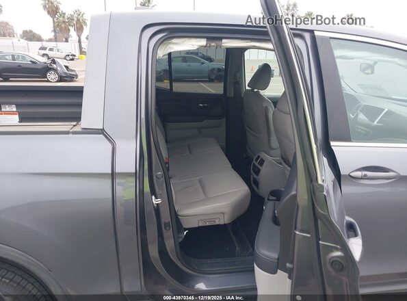 5FPYK2F62JB002153 2018 HONDA RIDGELINE Gray 