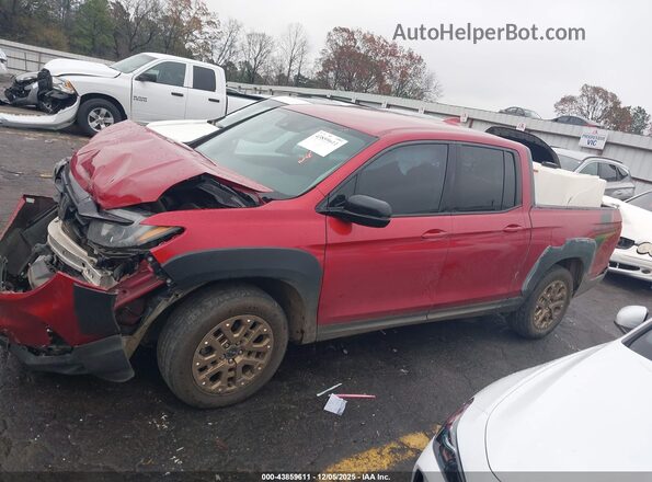 5FPYK3F12MB008551 2021 HONDA RIDGELINE Red Սալոնի 360 աստիճան տեսք