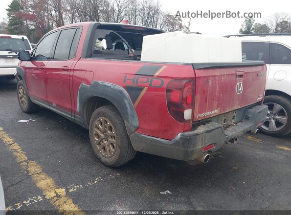 5FPYK3F12MB008551 2021 HONDA RIDGELINE Red Հետևի ձախ