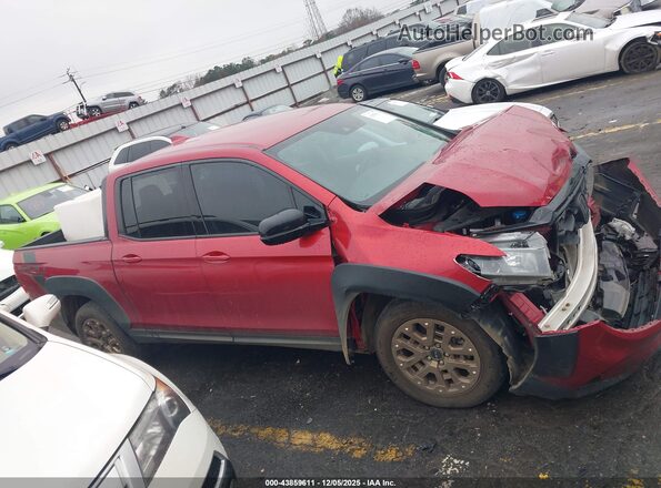5FPYK3F12MB008551 2021 HONDA RIDGELINE Red Սալոնի հետևի տեսք