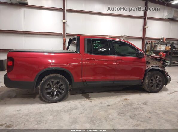 5FPYK3F12MB020988 2021 HONDA RIDGELINE Red Սալոնի 360 աստիճան տեսք
