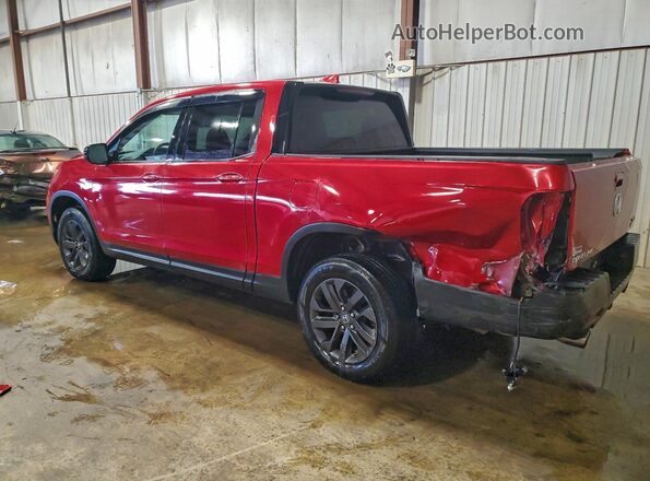 5FPYK3F12NB005585 2022 HONDA RIDGELINE Red Հետևի ձախ