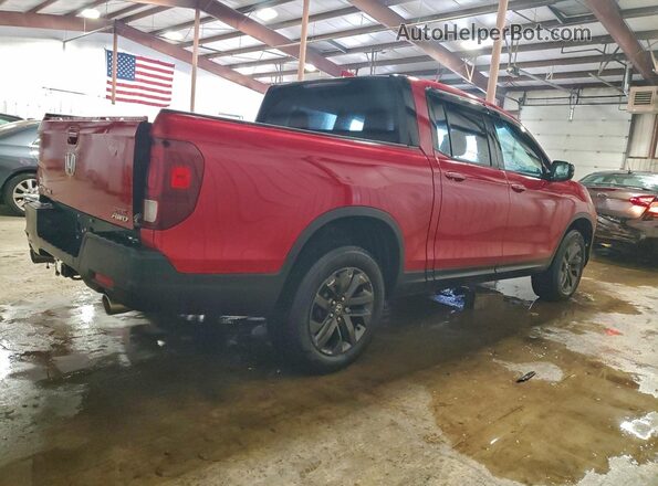 5FPYK3F12NB005585 2022 HONDA RIDGELINE Red Հետևի աջ