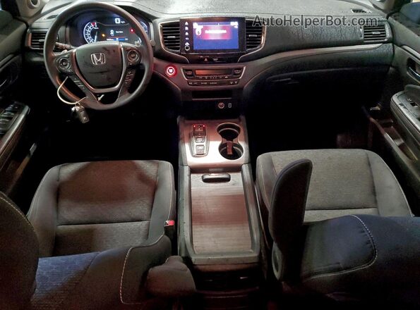 5FPYK3F12NB005585 2022 HONDA RIDGELINE Red Առջևի վահանակի տեսք