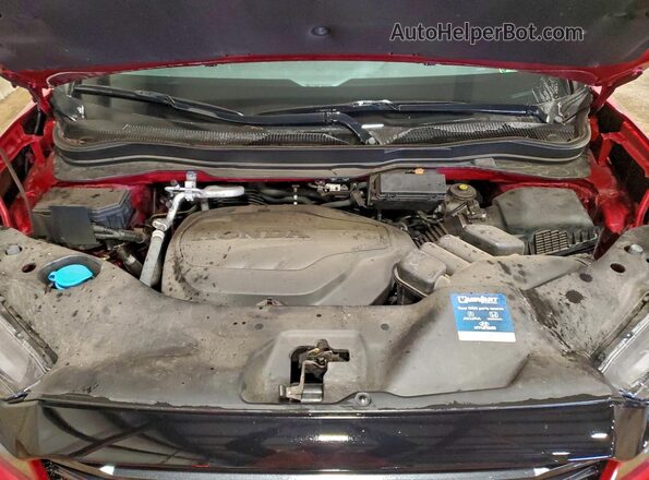 5FPYK3F12NB005585 2022 HONDA RIDGELINE Red Սալոնի հետևի տեսք