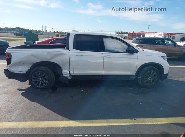 5FPYK3F12RB017239 2024 HONDA RIDGELINE White Vista del cuadro de instrumentos