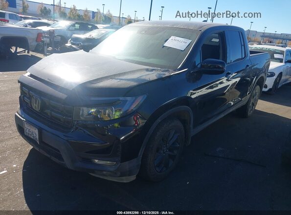 5FPYK3F12RB019542 2024 HONDA RIDGELINE Black Przód lewy
