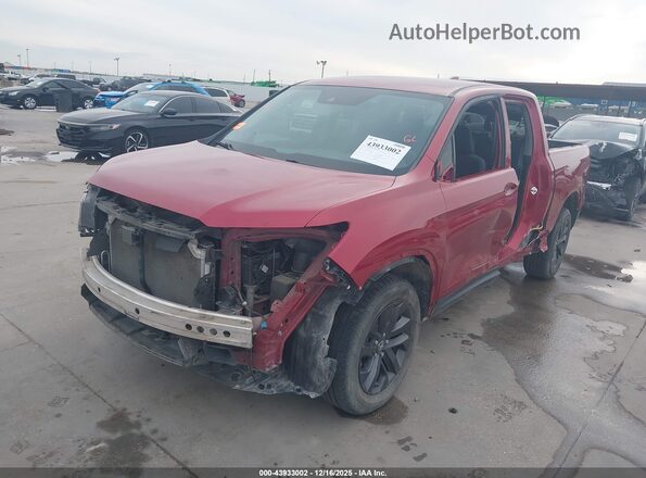 5FPYK3F17MB020954 2021 HONDA RIDGELINE Red Vista tres cuartos delantera izquierda