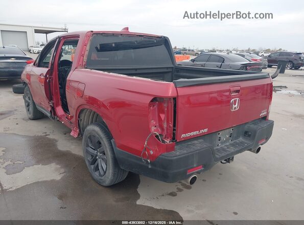 5FPYK3F17MB020954 2021 HONDA RIDGELINE Red Trasero izquierdo