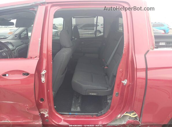 5FPYK3F17MB020954 2021 HONDA RIDGELINE Red Vista de la etiqueta del VIN