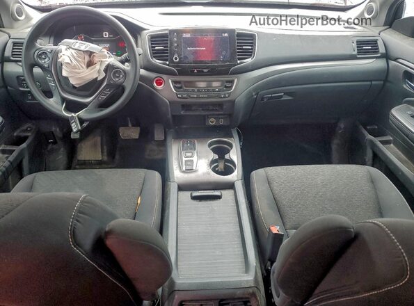 5FPYK3F19MB011219 2021 HONDA RIDGELINE Красный Вид панели приборов