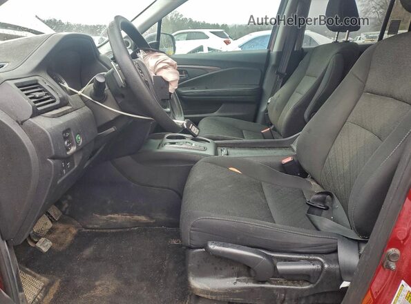 5FPYK3F19MB011219 2021 HONDA RIDGELINE Красный Вид салона спереди