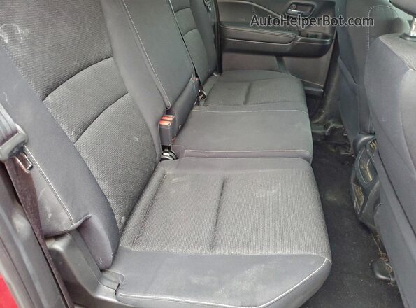 5FPYK3F19MB011219 2021 HONDA RIDGELINE Красный Вид задних сидений