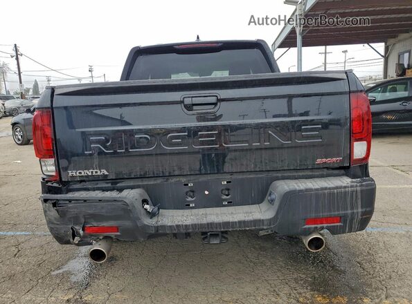 5FPYK3F22SB026215 2025 HONDA RIDGELINE Black წინა სალონის ხედი